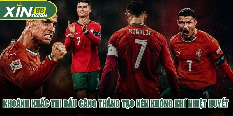 Khoảnh khắc thi đấu căng thẳng tạo nên bầu không khí đầy nhiệt huyết